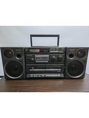 Panasonic RX-DT680 Portable Boombox Radio CD Cassette Stereo System S-XBS - Read